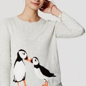 Ann Taylor Puffin Sweater